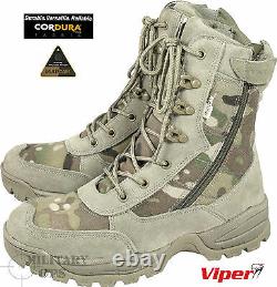 Viper Special Ops Patrol Multicam Boots Mtp Combat Military Tactical Side Zip