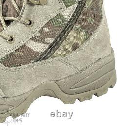 Viper Special Ops Patrol Multicam Boots Mtp Combat Military Tactical Side Zip