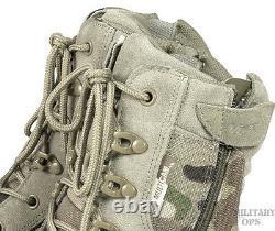 Viper Special Ops Patrol Multicam Boots Mtp Combat Military Tactical Side Zip