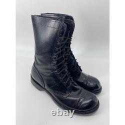 Vtg Corcoran Boots Men 7.5 Black 1500 Jump Military Combat Paratrooper Tactical