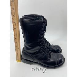 Vtg Corcoran Boots Men 7.5 Black 1500 Jump Military Combat Paratrooper Tactical