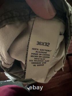 Vtg Polo Ralph Lauren 1967 Military Combat Tactical Cargo Pants Surplus 36 X 32