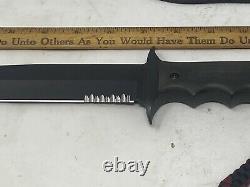 WILSON COMBAT WILSON TACTICAL Military Grade Custom Knife W Sheath Black Blade