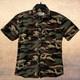 Wtaps Lima Camo Tactical Combat Snap Up Shirt Men's Size Large Military Outdoor