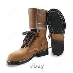 WWII US Army M1943 Military Boots High Quality Men Retro Tactical Leather Boots
