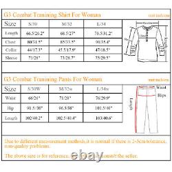 Woman G3 Combat Uniform Tactical Military Shirt & Pants Suit Clothing M size US