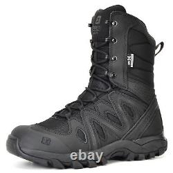 Womens Tactical Boots Black Military Boots for Women Waterproof Combat Boot 8