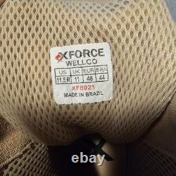 X Force Military Tactical Combat Desert Deployment Boots Vibram Size 11 R NWOB