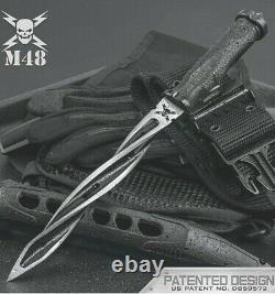 13.5 M48 Cyclone Dagger Tactical Combat Militaire Bowie Avec Sheath