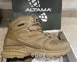 Altama 353203 Aboottabad Trail Runner Tactical MID Top Combat Boot Coyote 10w