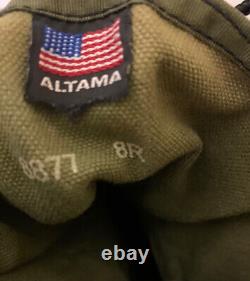 Altama Mens 8r Green Tan Ripple Army Tactique Militaire Botte De Combat En Cuir