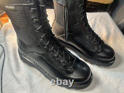 BATES 8 Durashocks Bottes Tactiques Militaires Noires à Glissière Latérale Antidérapantes Homme 7 NIB
