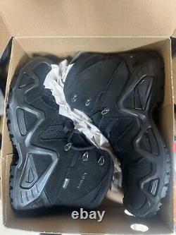 BOTTES DE COMBAT LOWA ZEPHYR GTX MID TF NOIR OP 310537 TASK FORCE TAILLE 13 NEUVES