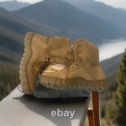 BOTTES DE COMBAT TACTIQUES MILITAIRES NWD ROCKY RKC050 HOMMES 12M S2V COYOTE BROWN Armée