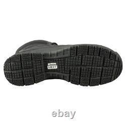 BOTTES MILITAIRES TACTIQUES FORCE 8 POUR HOMMES S.W.A.T. ORIGINALES taille 11.5 W NOIR 155001