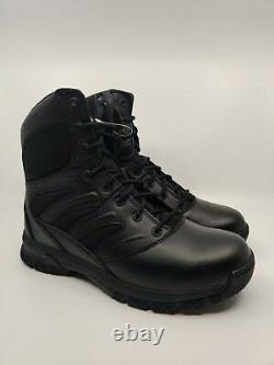 BOTTES MILITAIRES TACTIQUES FORCE 8 POUR HOMMES S.W.A.T. ORIGINALES taille 11.5 W NOIR 155001