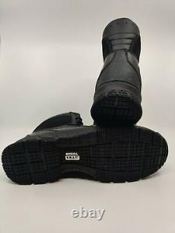 BOTTES MILITAIRES TACTIQUES FORCE 8 POUR HOMMES S.W.A.T. ORIGINALES taille 11.5 W NOIR 155001