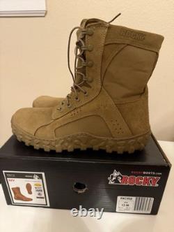 BOTTES TACTIQUES MILITAIRES ROCKY S2V Taille 13 OPS SPÉCIAUX COYOTE RKC050