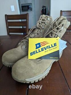 Belleville C312ST Bottes tactiques à bout en acier pour temps chaud, militaires, combat 12.5R NWT