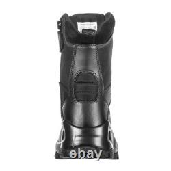 Botte de combat militaire à zip latéral 8 Tactical, style 5.11 ATAC 2.0 pour femmes, taille 7.5