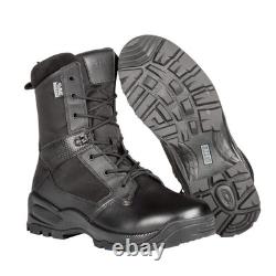 Botte de combat militaire à zip latéral 8 Tactical, style 5.11 ATAC 2.0 pour femmes, taille 7.5