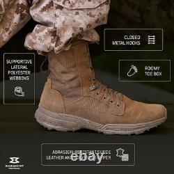 Botte de combat tactique militaire GARMONT T8 NFS 670 pour hommes/femmes, Coyote, 4.5 Large