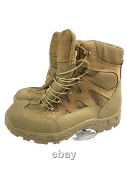 Botte de randonnée tactique militaire en cuir WELLCO pour hommes, taille 10,5 W, vert olive