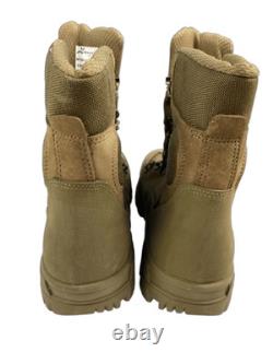 Botte de randonnée tactique militaire en cuir WELLCO pour hommes, taille 10,5 W, vert olive