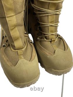 Botte de randonnée tactique militaire en cuir WELLCO pour hommes, taille 10,5 W, vert olive