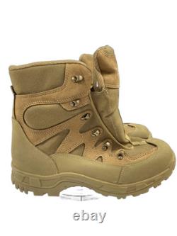 Botte de randonnée tactique militaire en cuir WELLCO pour hommes, taille 10,5 W, vert olive