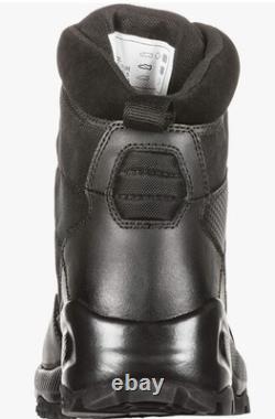Botte militaire tactique 5.11 ATAC 2.0 pour homme, style 12401, noire