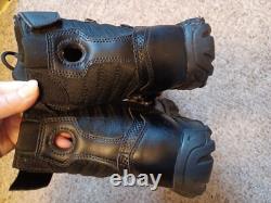 Botte militaire tactique Blauer Rift de 8 pouces, imperméable, taille 8, cuir noir