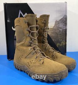 Botte militaire tactique Predator S2v Rocky pour hommes, couleur coyote brun, taille 9,5 M