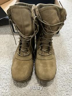 Botte militaire tactique Rocky S2V Predator Coyote Combat pour homme taille US 8W marron