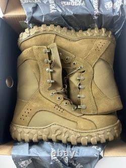 Botte militaire tactique à bout en acier Rocky S2V Coyote Brown RKC053 Taille 8 Désert
