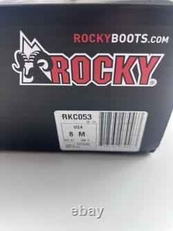 Botte militaire tactique à bout en acier Rocky S2V Coyote Brown RKC053 Taille 8 Désert