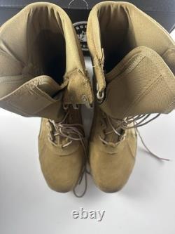 Botte militaire tactique à bout en acier Rocky S2V Coyote Brown RKC053 Taille 8 Désert