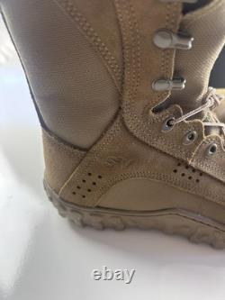 Botte militaire tactique à bout en acier Rocky S2V Coyote Brown RKC053 Taille 8 Désert