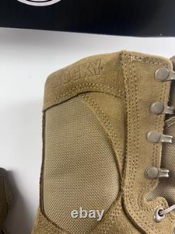 Botte militaire tactique à bout en acier Rocky S2V Coyote Brown RKC053 Taille 8 Désert