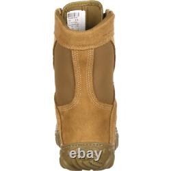 Botte militaire tactique à embout en acier Rocky S2V, marron coyote, RKC053