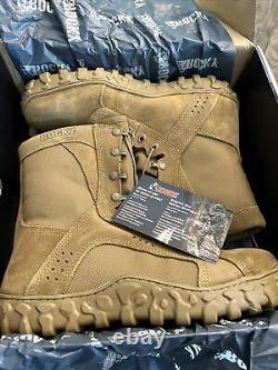 Botte militaire tactique à embout en acier Rocky S2V, taille 11.5 NEUF #RKC053