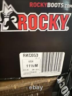 Botte militaire tactique à embout en acier Rocky S2V, taille 11.5 NEUF #RKC053