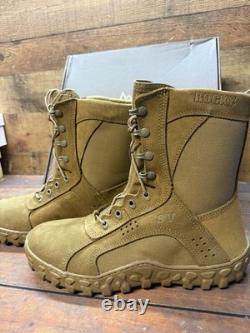 Botte militaire tactique pour homme ROCKY S2V, taille 13, marron