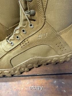 Botte militaire tactique pour homme ROCKY S2V, taille 13, marron