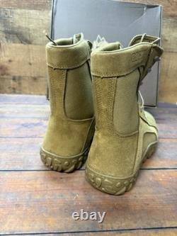 Botte militaire tactique pour homme ROCKY S2V, taille 13, marron