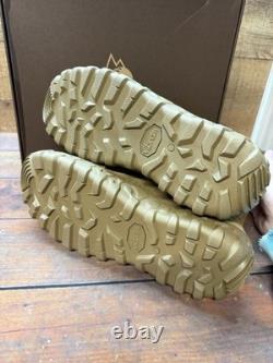 Botte militaire tactique pour homme ROCKY S2V, taille 13, marron