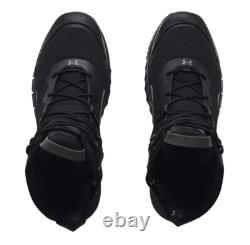 Botte tactique Under Armour pour hommes Micro G Valsetz Zip 8 3023748-001