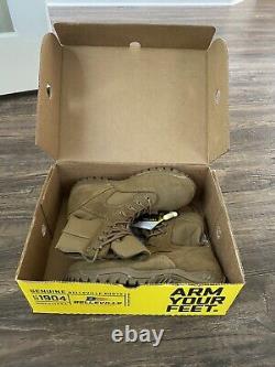 Botte tactique en acier à bout renforcé Belleville pour temps chaud Coyote C312ST Taille 10R Homme Neuf