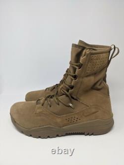 Botte tactique militaire Nike SFB Field 2 en cuir marron coyote pour homme - taille 11.5