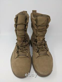 Botte tactique militaire Nike SFB Field 2 en cuir marron coyote pour homme - taille 11.5
